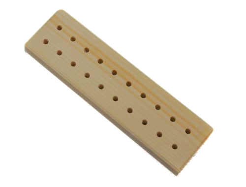 Wooden Tuning Fork Holder — alternate view