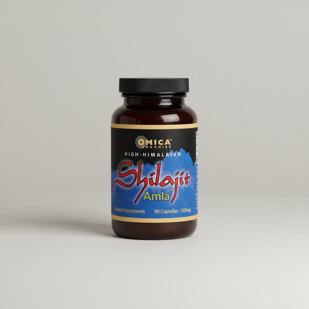 SHILAJIT CAPSULES WITH AMLA - HIGH HIMALAYAN — detail