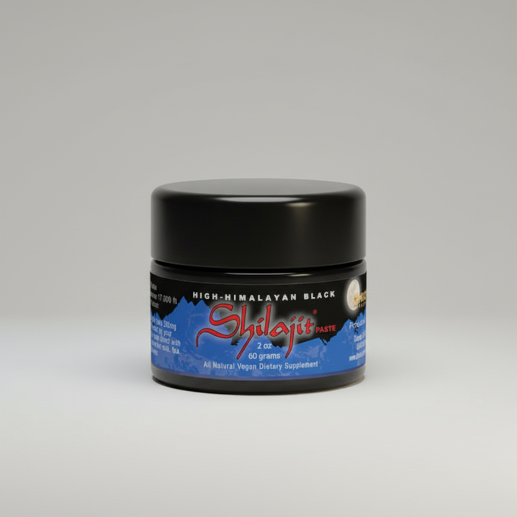 SHILAJIT PASTE - HIGH HIMALAYAN RAW BLACK — packaging