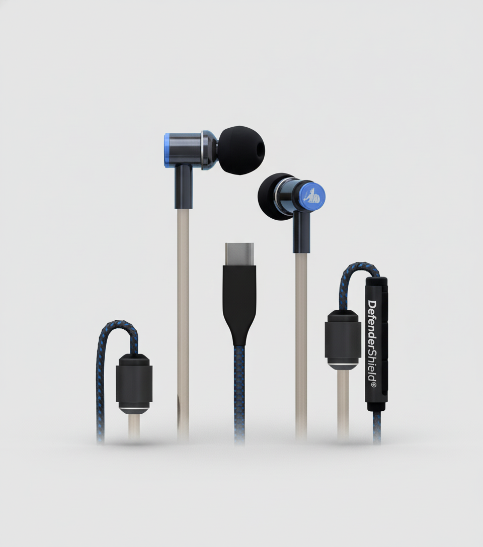 Defender Shield Air Tube EMF Radiation Free Ear Buds — product photo 10