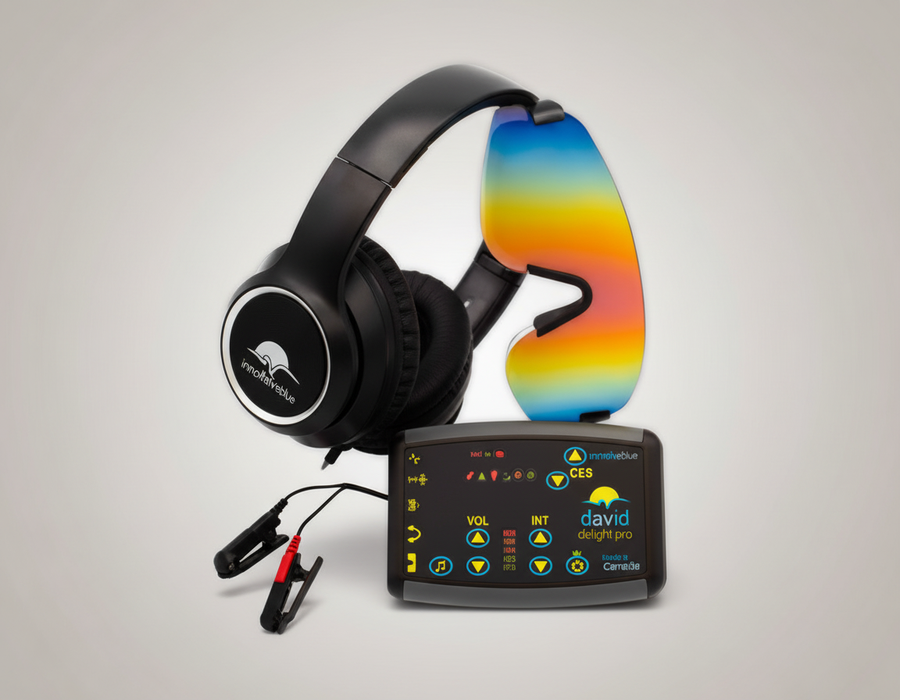 David Delight Pro - Light Therapy and CES Sound Machine
