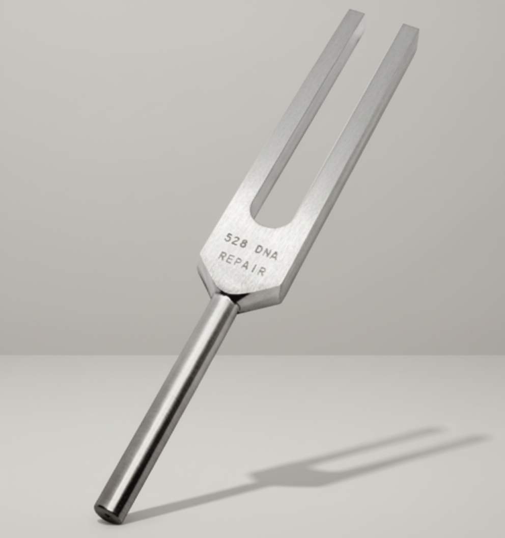 DnA Repair 528 Hz. Tuning Fork — alternate view