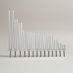 Meridian Tuning Forks - Set of 14