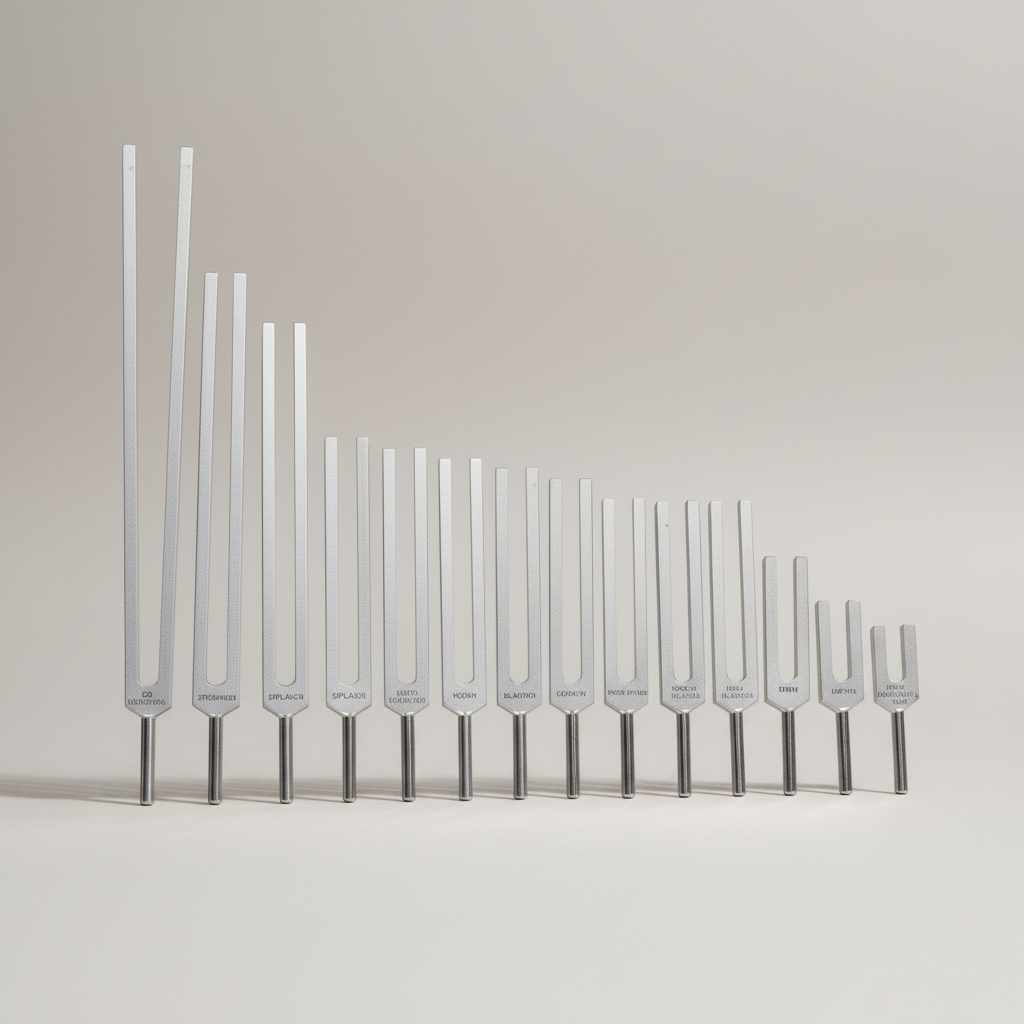 Meridian Tuning Forks - Set of 14 — alternate view