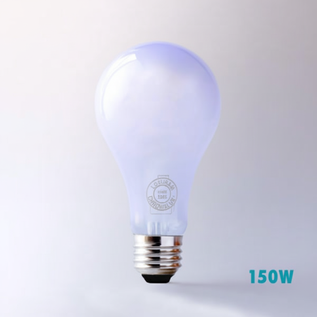 Full Spectrum Light Bulb 150 Watt — in use