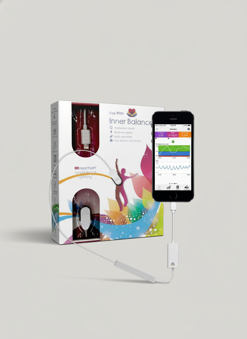 HeartMath Inner Balance Stress and Tension trainer - wired for iPhone