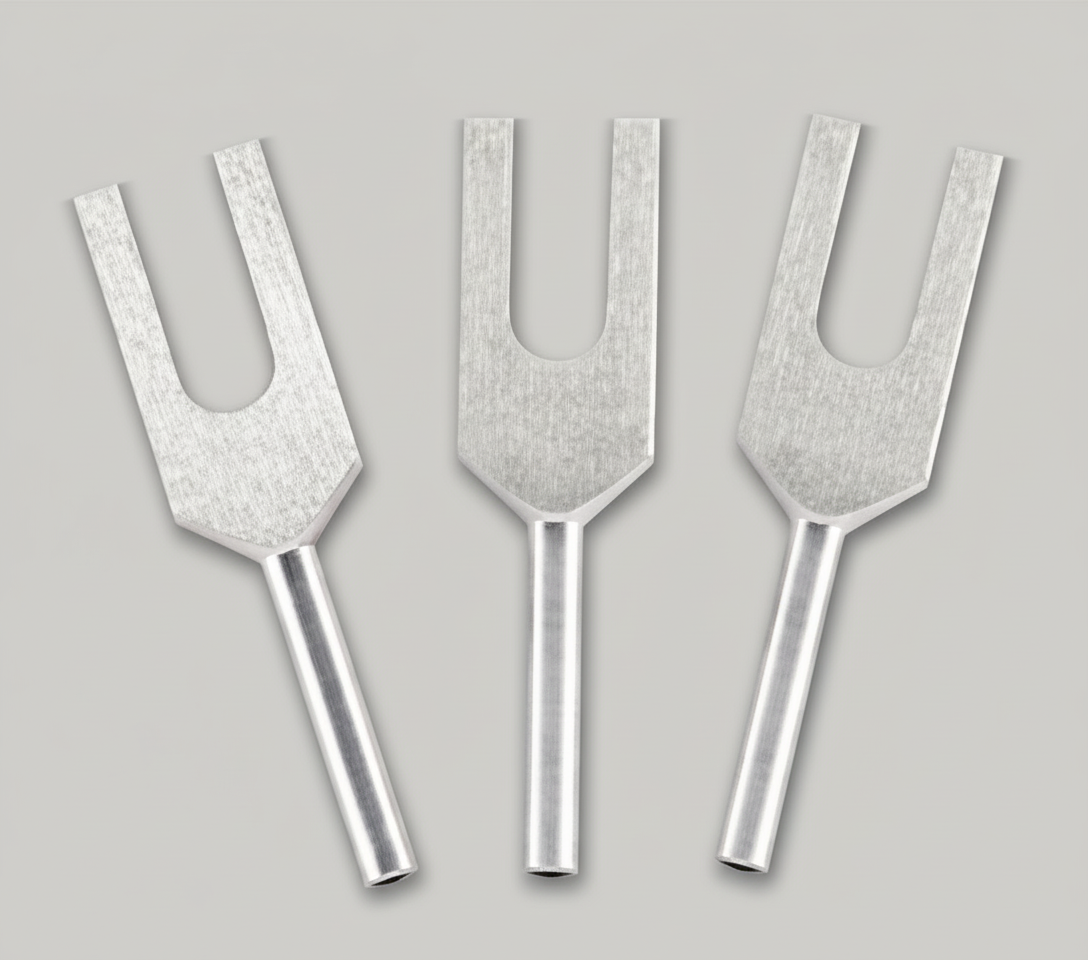 Angelic Tuning Fork Set — in use