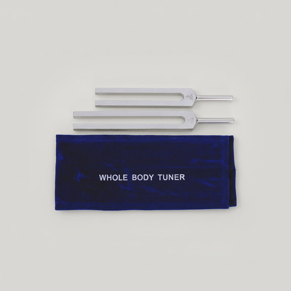 Whole Body Tuners Yin & Yang C & G Tuning Forks — alternate view