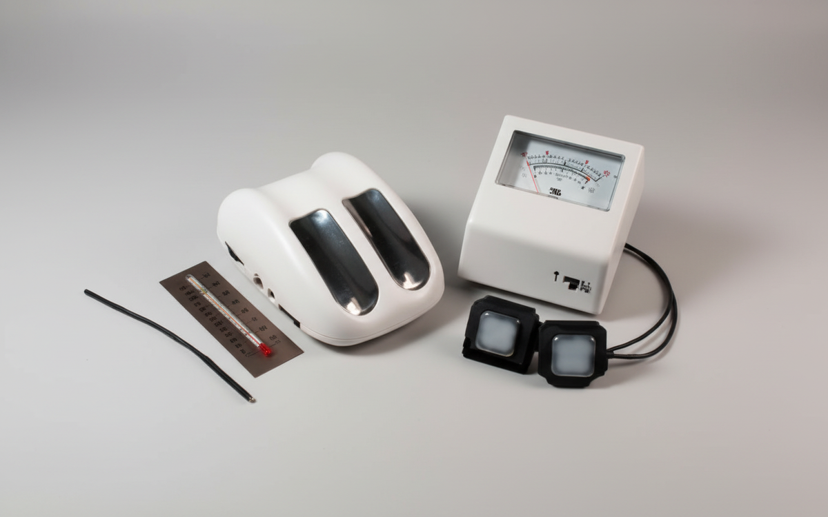 Deluxe GSR Temp 2X Biofeedback Machine with Temperature Control