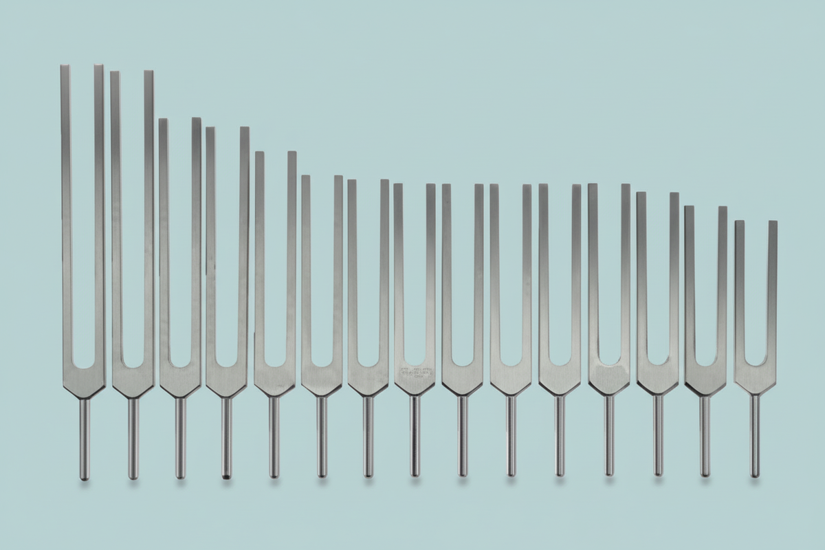 Human Organ Tuning Fork Set