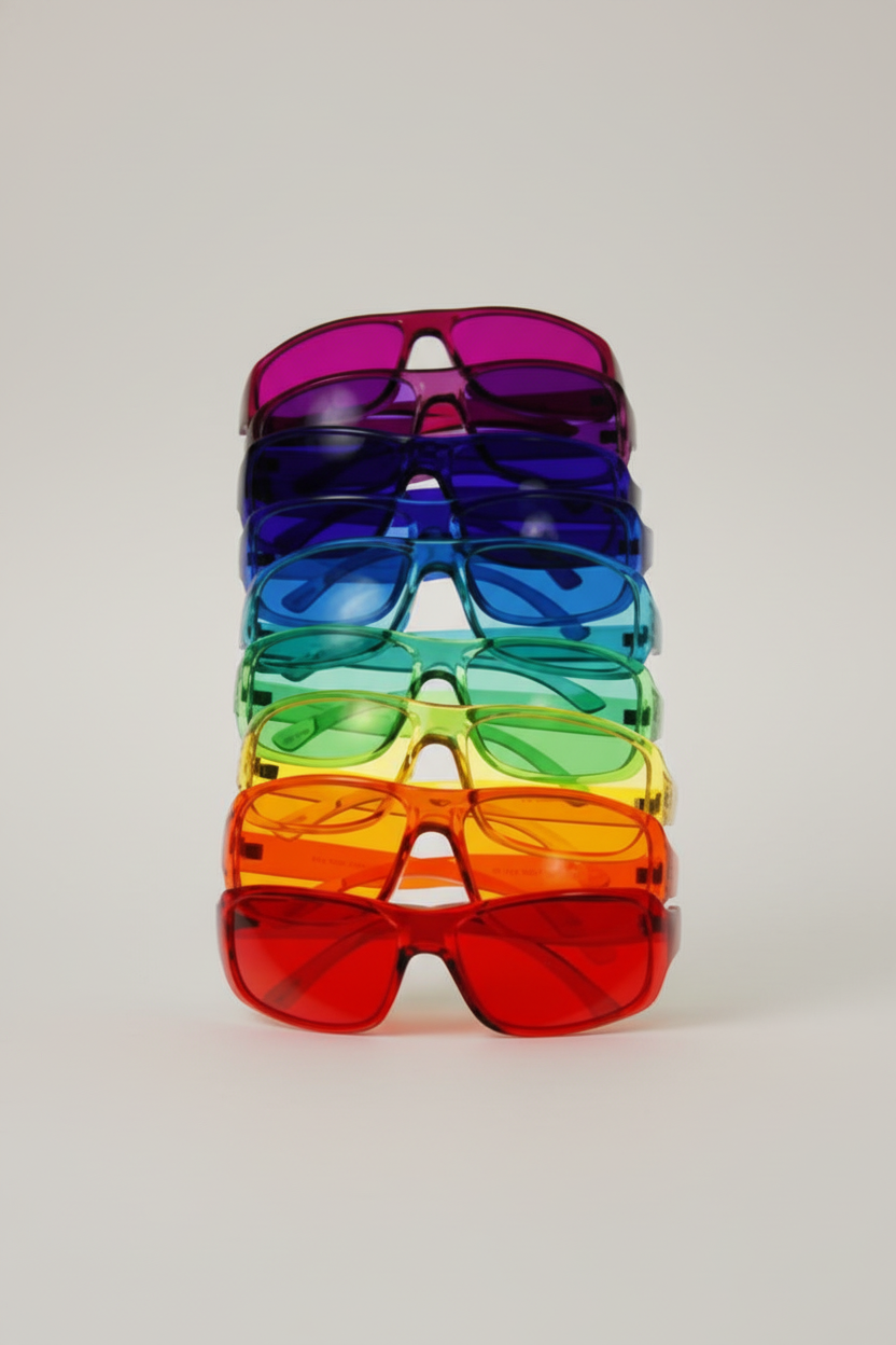 Color Therapy Glasses Set - Kids Style — detail