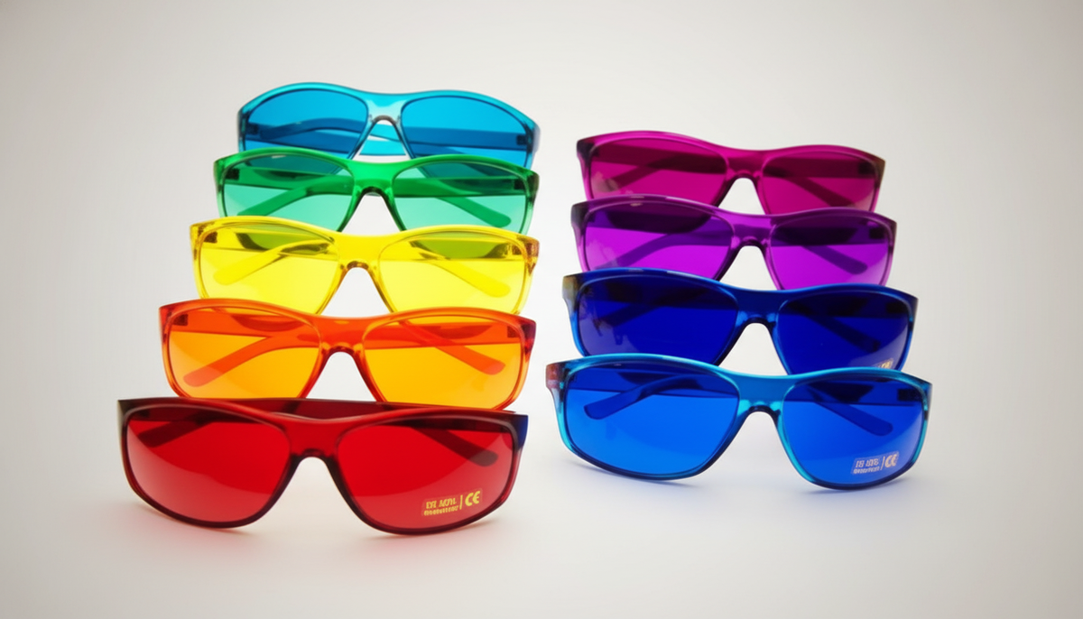Color Therapy Glasses Set - Pro Style