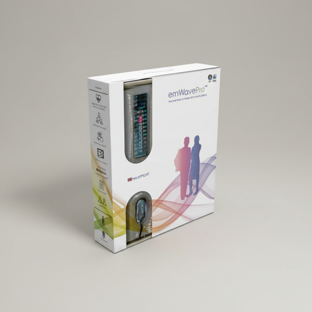 emWave Pro Desktop Stress Relief System - For PC or Mac — in use