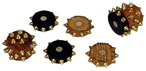 7 Piece Wooden Hand Palm & Foot Acupressure massager — in use