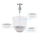 Alkaline Ionizer Water Filter with Fluoride Reduction — detail