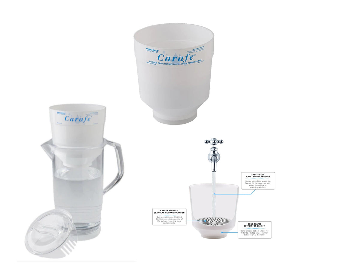 Alkaline Ionizer Water Filter with Fluoride Reduction — packaging