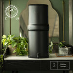BOROUX Legacy™ Water Filter System — Black variant