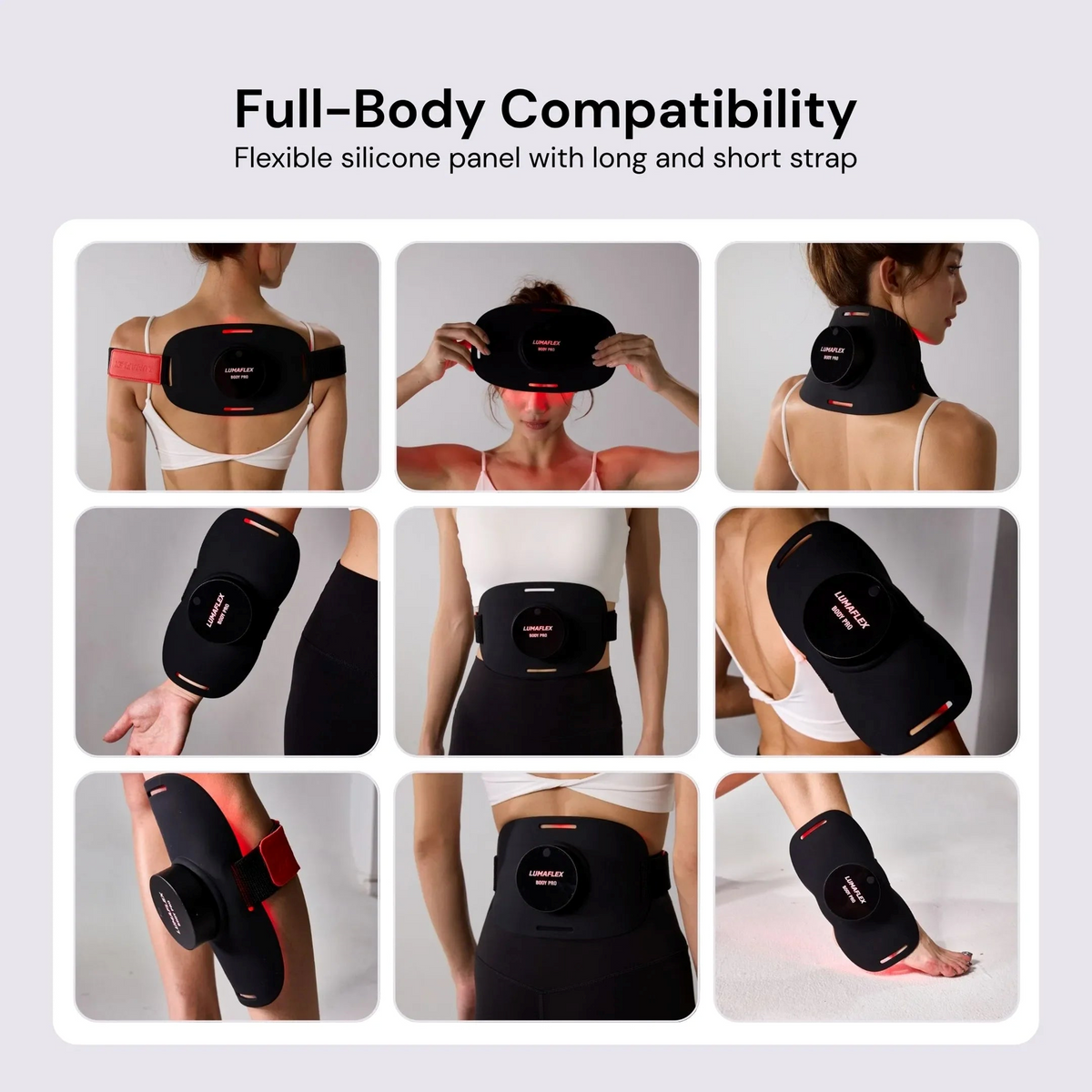 Lumaflex Body Pro Red Light and Infrared Therapy Wrap — product photo 6