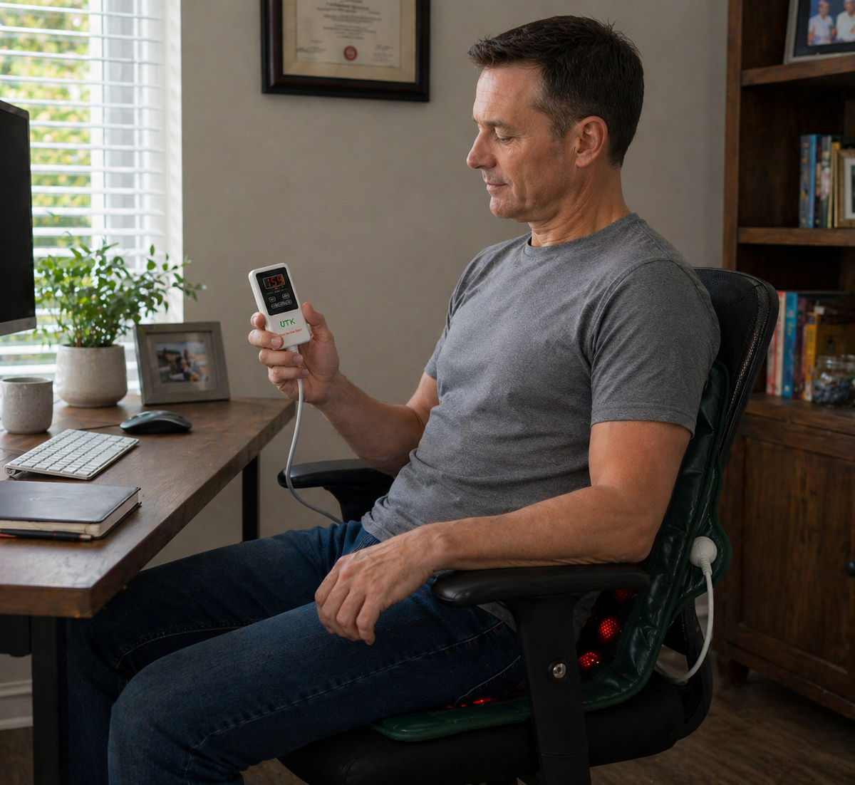 UTK Far Infrared and Red Light Heating Pad — product photo 6