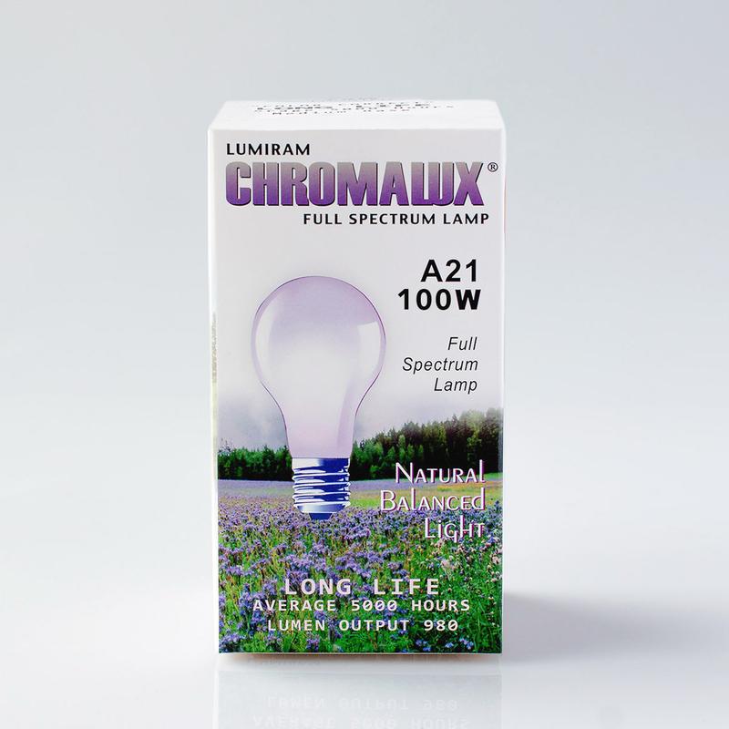 Full Spectrum Light Bulb 100 Watt — alternate view