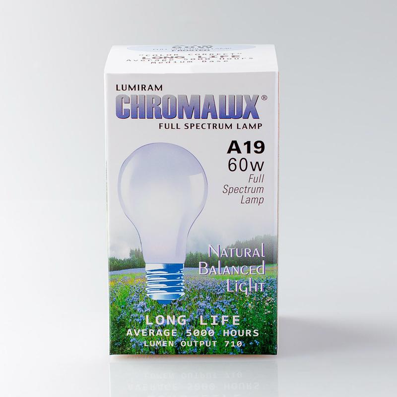 Full Spectrum Light Bulb 60 Watt — alternate view