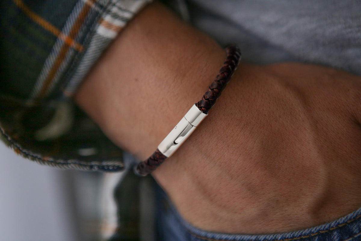 EMF Harmonizer Leather Bracelet — product photo 7