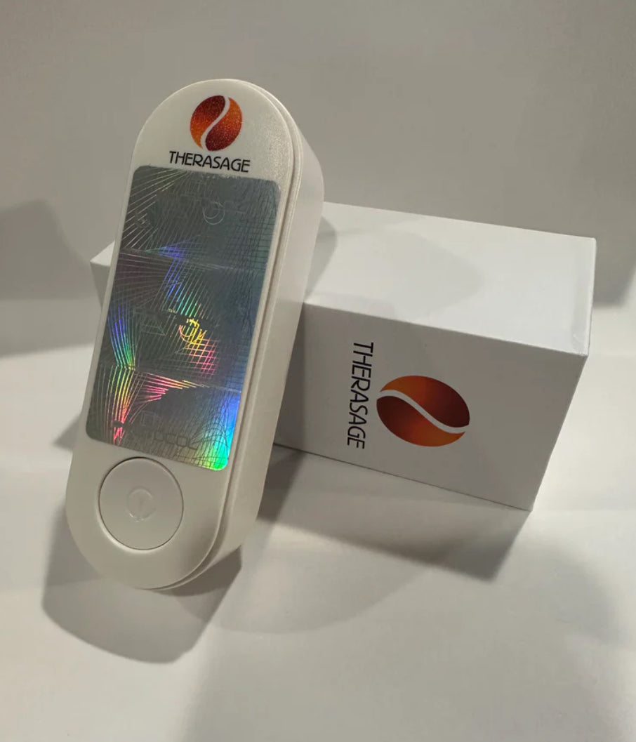 Therasage TheraProtect EMF Home Harmonizer — in use