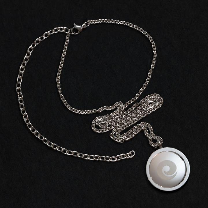 EMF Harmony Protection Pendant Necklace — detail