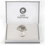EMF Harmony Protection Pendant Necklace — in use