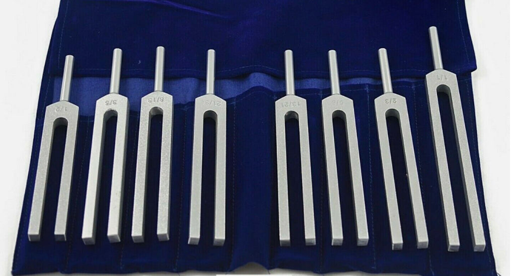 Fibonacci Tuning Fork Set