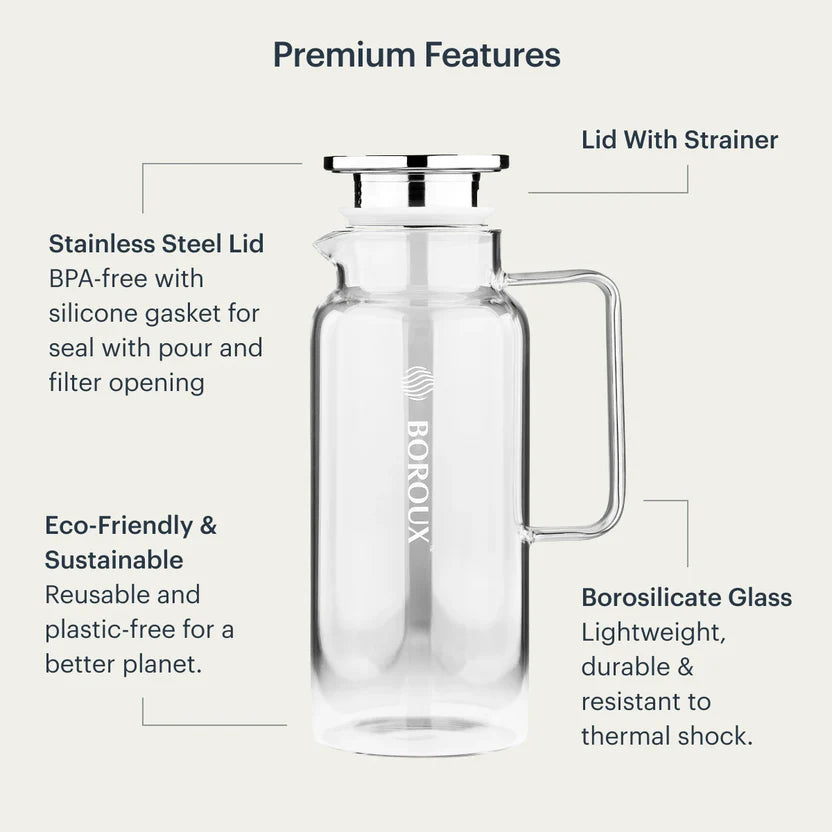 Glass Pitcher — detail
