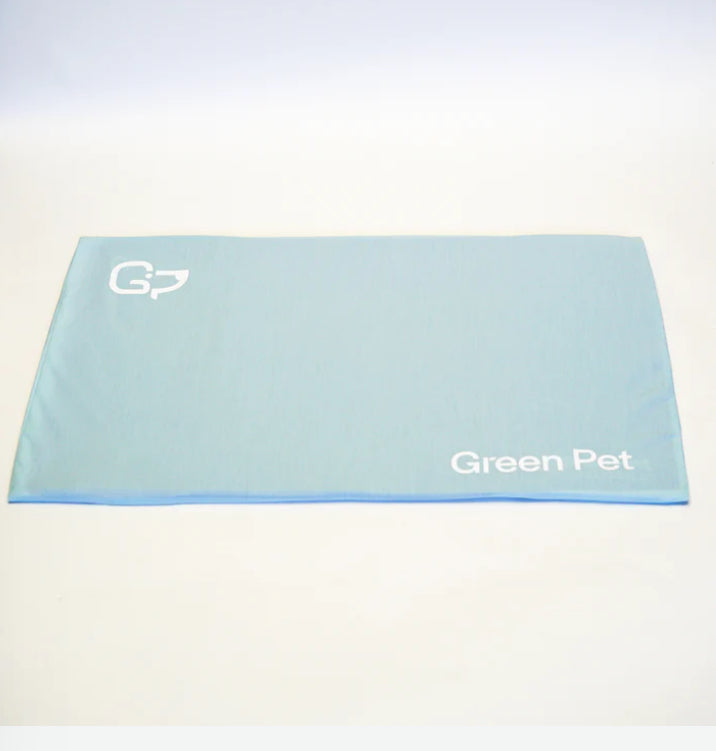Green Pet Cooling Pet Pad Cover — detail