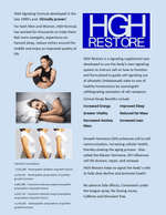 HGH RESTORE - Natural Growth Hormone Releaser — in use
