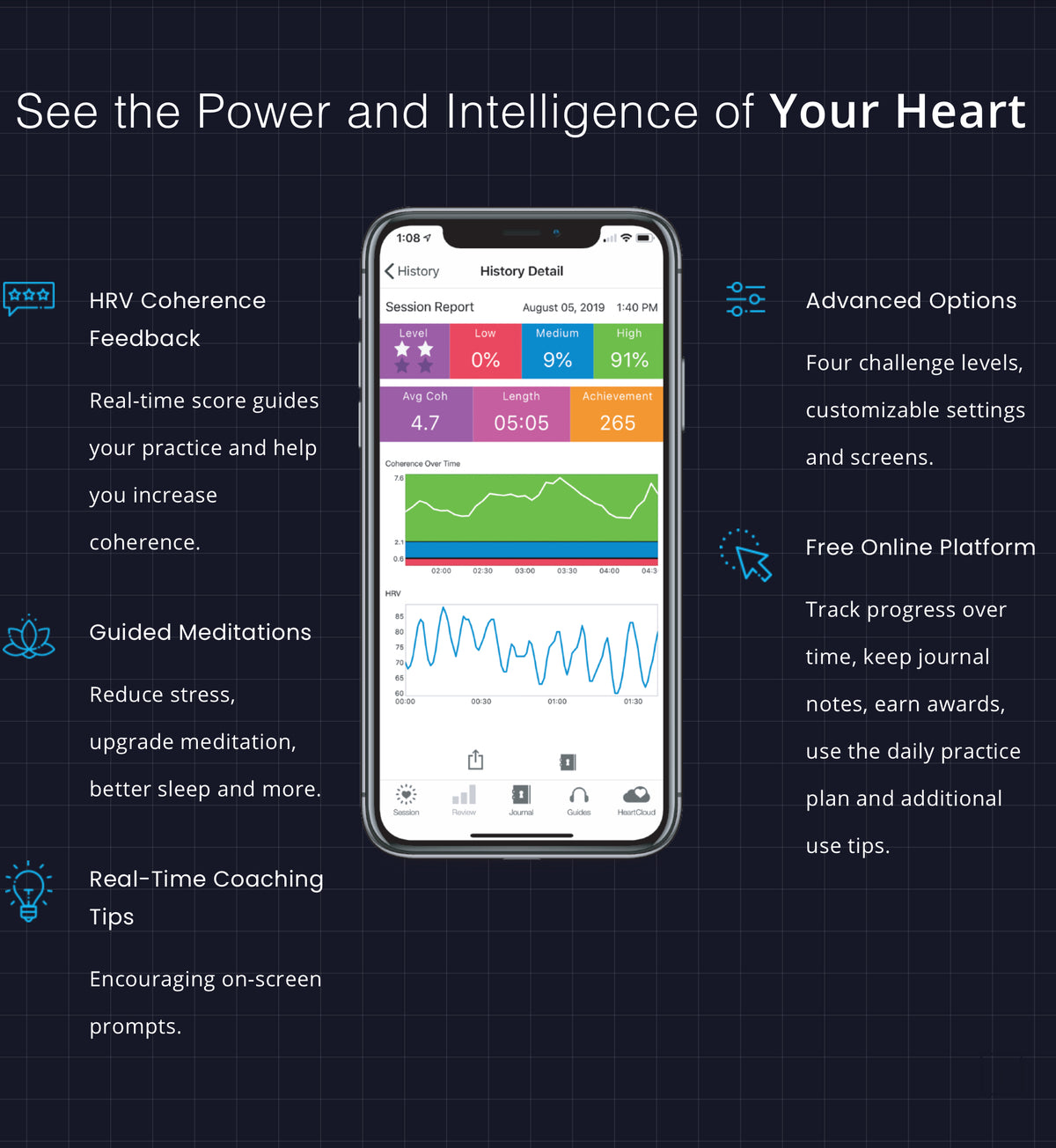 HeartMath Inner Balance Stress and Tension trainer — product photo 7