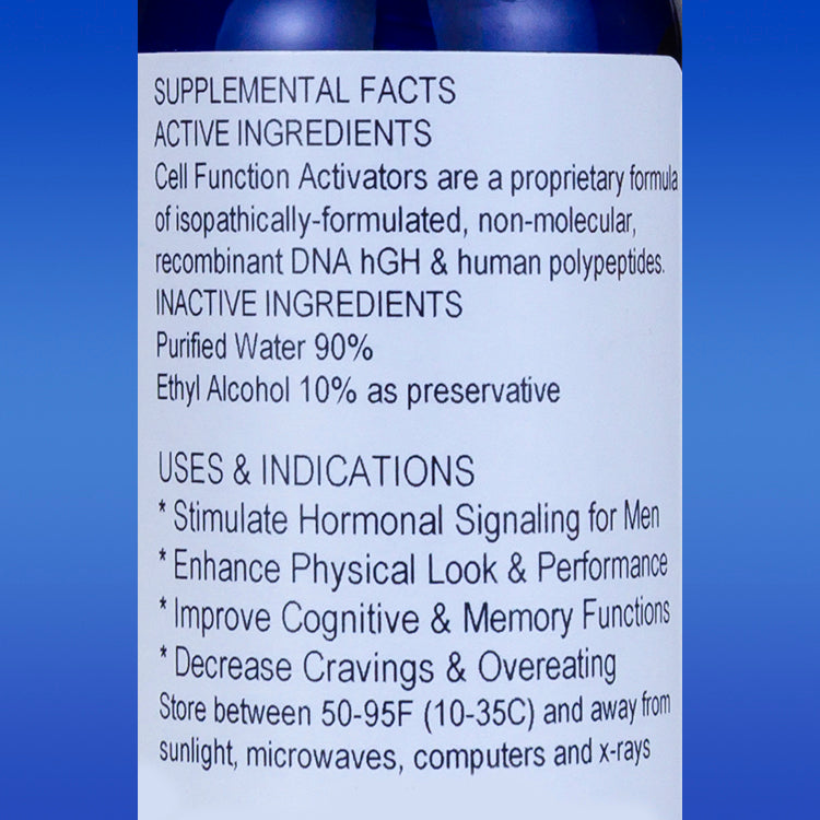 RESTORE - ManAge - Men's Energy & Vitality Formula — in use