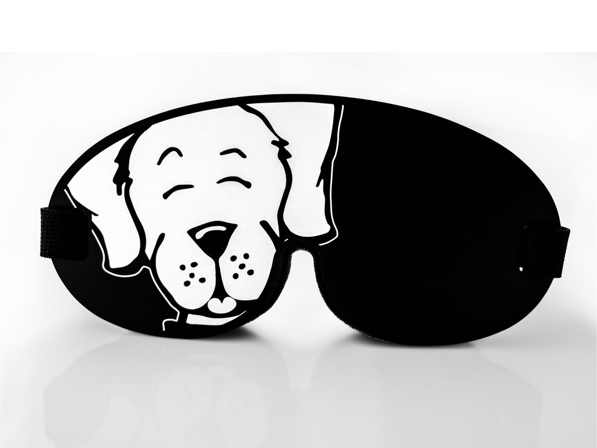 Mindfold Sleep Mask — in use