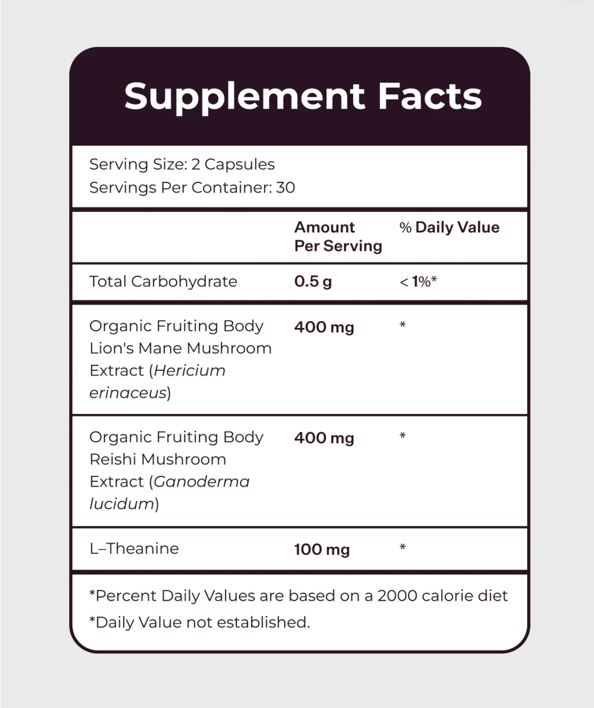 Myco Rest - Functional Mushroom Supplement — packaging