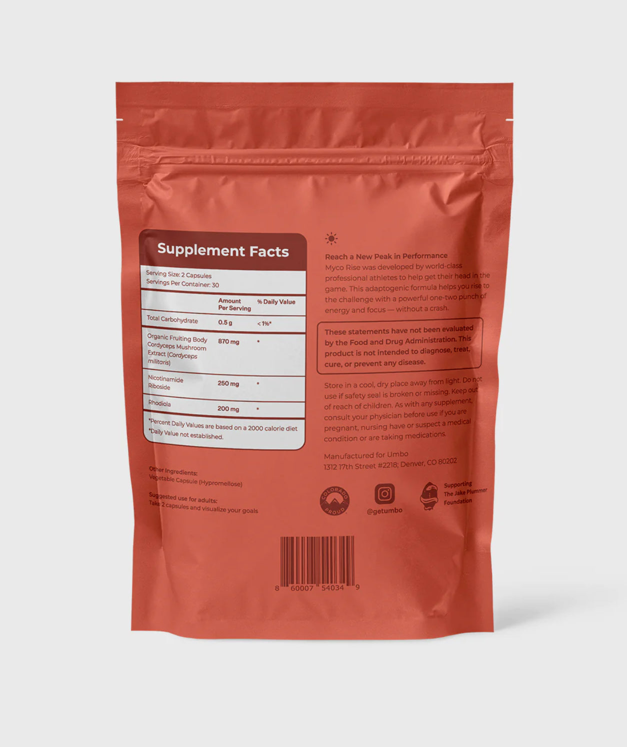 Myco Rise - Functional Mushroom Supplement - by UMBO