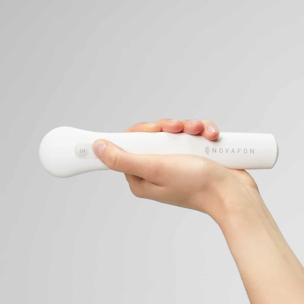 NOVAFON One local vibration & sound wave therapy device — detail