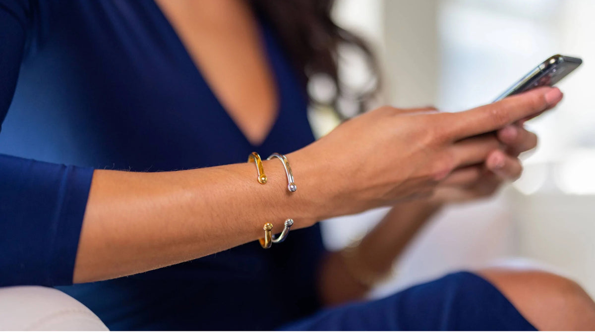 Life Harmony Energies Pure Light Cuff - EMF Protection Bracelet — product photo 6