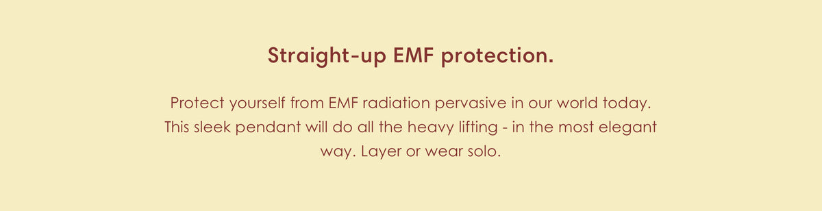 Life Harmony Energies Pure Light Pendant - EMF Protection Necklace — packaging