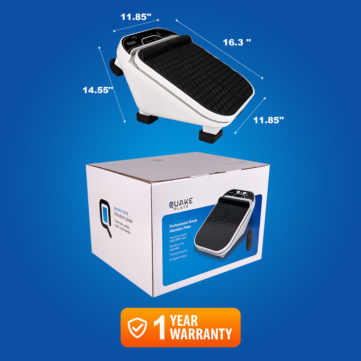 Quake Plate Deep Tissue Foot Massager — product photo 11