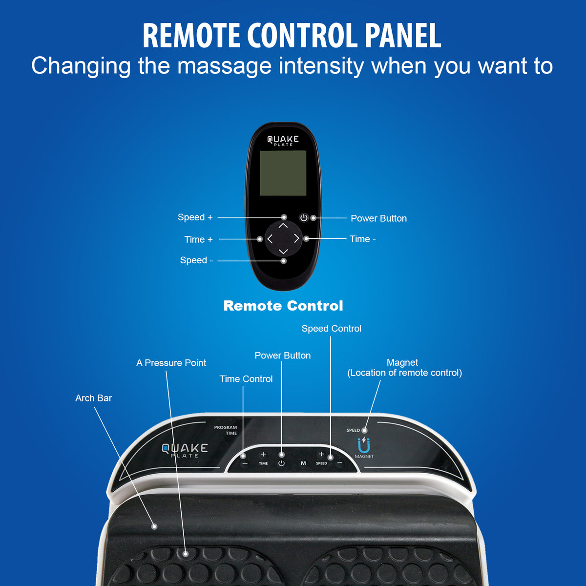 Quake Plate Deep Tissue Foot Massager — product photo 8