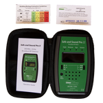 Safe and Sound Pro II RF Meter — in use
