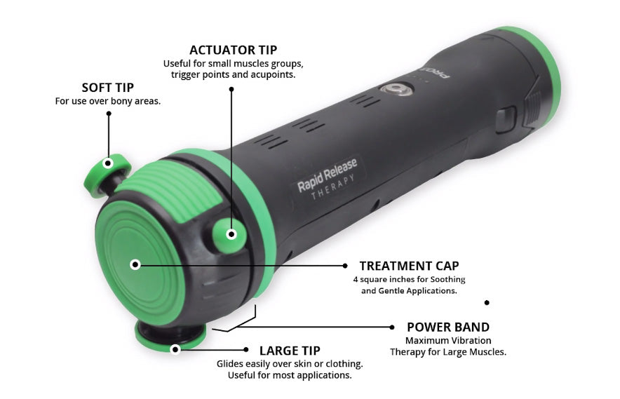 Rapid Release Therapeutic Massager