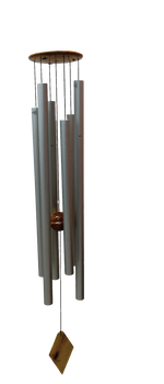 Sound Healing Solfeggio Wind Chime — detail