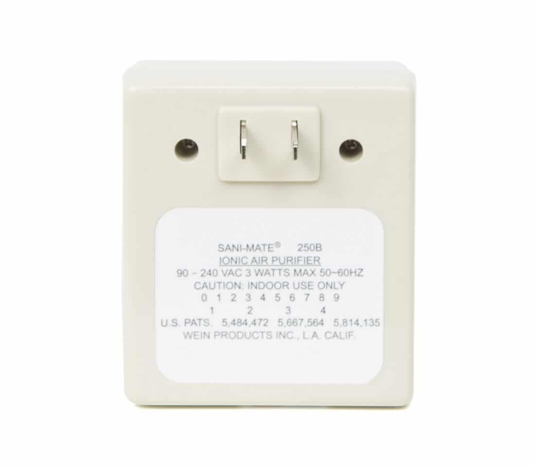 Wein SaniMate Ionic Air Ionizer — alternate view
