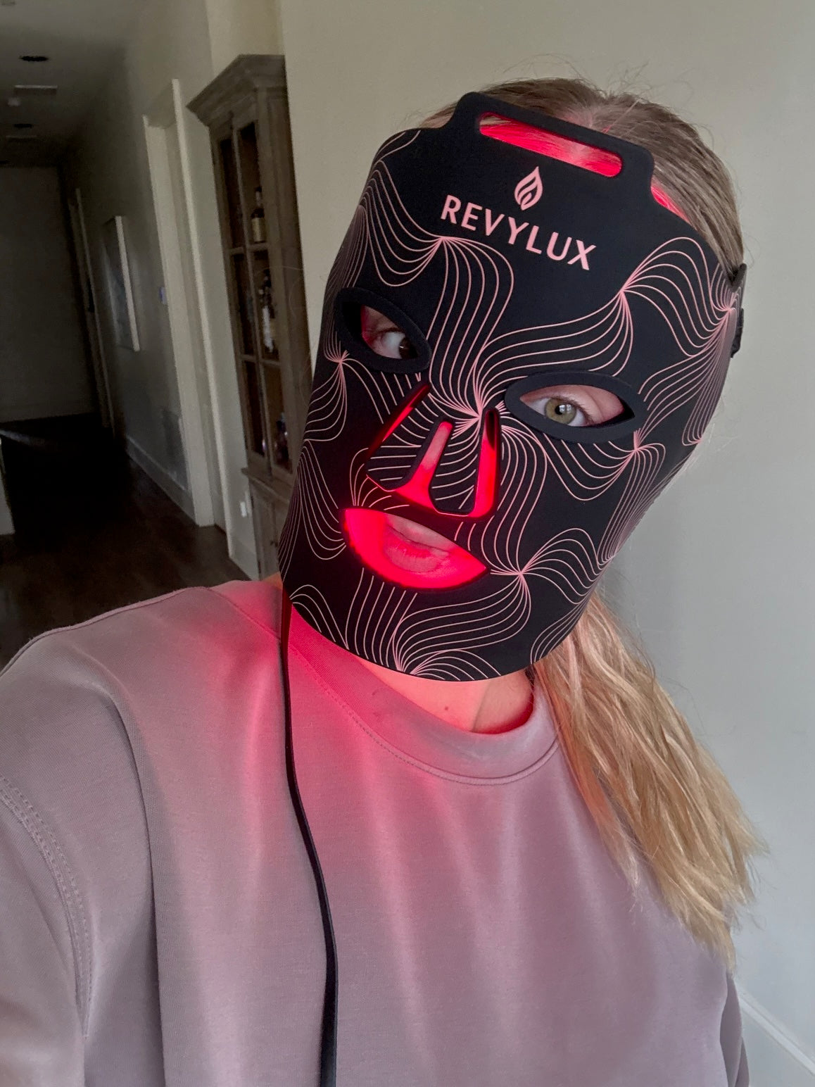 Revylux Red Light Therapy Mask — alternate view