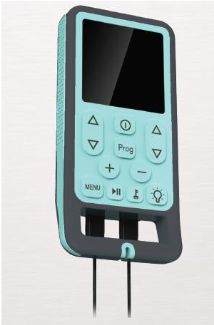 WelAide Neuro Builder frequency program overview — three-frequency sequential electrostimulation for nerve support