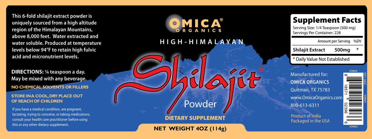 HIGH HIMALAYAN SHILAJIT POWDER (4 OZ) — alternate view